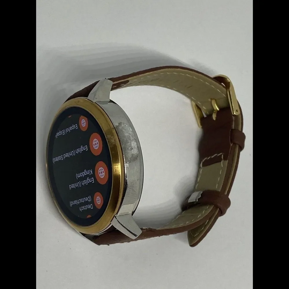 Fossil Gen 4 Authentic Digital Dial Smart Watch Custom Band FTW6016 AB502